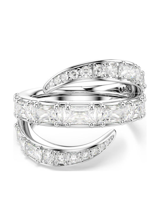 Swarovski Women's Gold Plated Ring with Stones