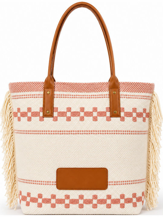 Frottee Strandtasche Rosa