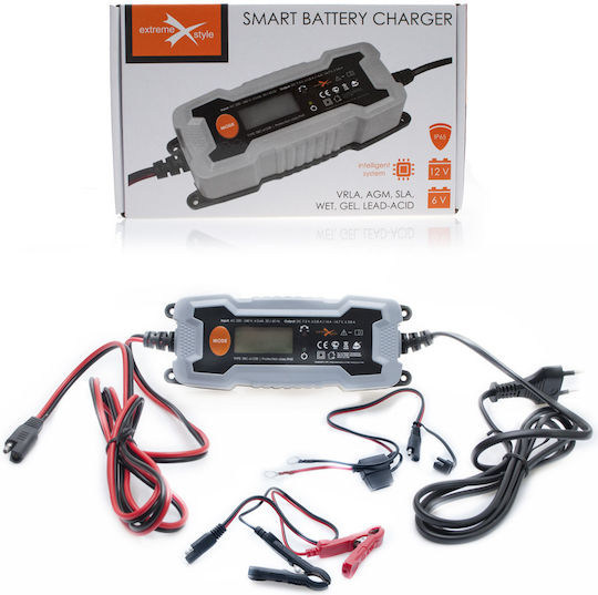 Biketec OM Intelligent Car and Motorcycle Battery Charger 6/12V