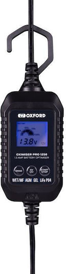 Oxford Oximiser Pro 1250 Φορτιστής Μπαταρίας Αυτοκινήτου & Μοτοσυκλέτας 6/12V 1.3Amps