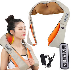 Verk Group Shiatsu Massage Device for Neck Head Waist Back & Body with Heating Function