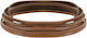 Vidaxl Brown Leather Strap 200 X 0.4 Cm Leather
