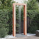 vidaXL Pool Shower 99x23x226 cm Brown