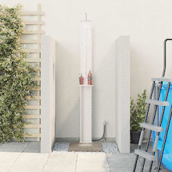 vidaXL Pool Shower White vidaXL Pool Shower White