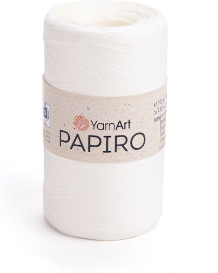 Yarnart Papiro 1307 Sugar Knitting Yarn 100% Raffia Paper 100gr 130m