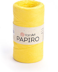 Yarnart Papiro 1319 Κίτρινο Νήμα Πλεξίματος 100...