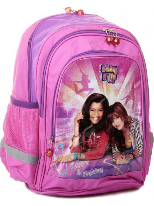 Derform Schulranzen Rucksack mit Flaschenhalter
