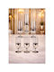 SteweHome SteweHome Wasserbrillen Glas Silber 6 Stück