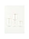 SteweHome Set of Glasses for White and Red Wine Made of Glass in Red Colour 18 Pieces