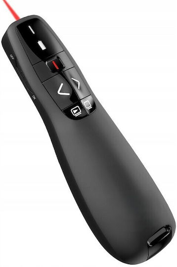 Telecomandă Prezentare Wireless Indicator Laser Roșu Zola Conexiune Receptor Usb Rază 12 M Compatibil Windows Linux Mac Os Lungime Undă Laser 650 Nm Funcționează Cu Baterii 11.5 X 4 X 3 Cm