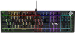 MSI Forge GK320 Mechanisches Gaming-Tastatur Englisch (US)