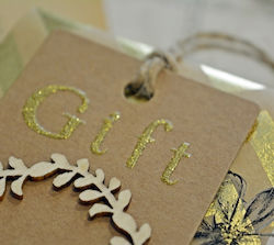 Glitter Stickers Alphabet Gold Letters 90pcs