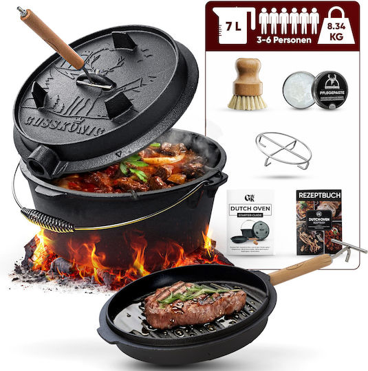 Lumarko Κατσαρόλα για Camping 7000ml