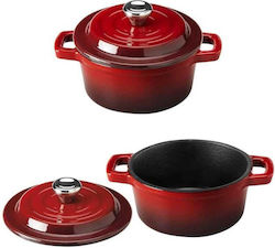 Lumarko Gusskönig Seasoned 6× 300ml Mini Dutch Oven Set Lumarko Gusskönig Seasoned 6× 300ml Mini Dutch Oven Set