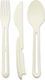 Koziol 3-piece Cutlery Set Klikk White 4003525
