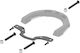 Shad Motorrad-Gepäckträger M011cs Click System Morbidelli T1002vx 24-26 T352x 25-26 T502x 25-26