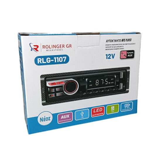 Car Radio 1 DIN (Bluetooth USB)