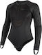 Women's Inner Lining Bodysuit Protections Aaa Bia Black Pando Moto