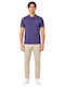 Polo Athletic Short Sleeve Blouse Dark Blue