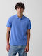 Polo Herrenbluse Cabana Blau