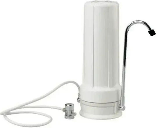 Pentair Ct-10 Single Countertop Water Filter System with Replacement Filter WFI0440