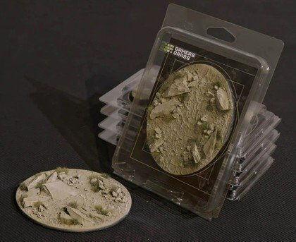 Gamers Grass Gamers Grass Arid Steppe Bases Oval 120 Mm 1 Pc