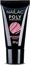 NaiLac False Nail Gel Powder Rose 30gr