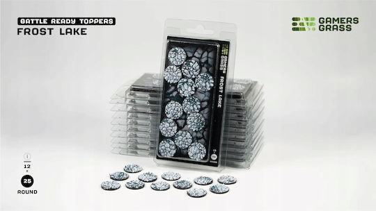Gamers Grass Gamers Grass Frost Lake Round 25mm X12