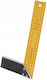 Yellow-black 300mm Square Ruler