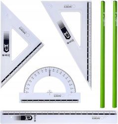 Memobe By Pratel Drawing Set 20 Cm Ruler + 2 Pencils Mk109-00