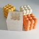 Silicone Mold Candles Bubble Cube Block
