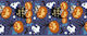 Dekorativer Tischläufer Kürbisse Spukhaus Halloween 28x275cm