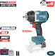 Bormann Pro BBP5387CA Brushless Μπουλονόκλειδο Μπαταρίας 20V Solo με Υποδοχή 1/2"