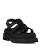 Women's Flat Sandals Gladiator Black Flatforms Y2515 blk