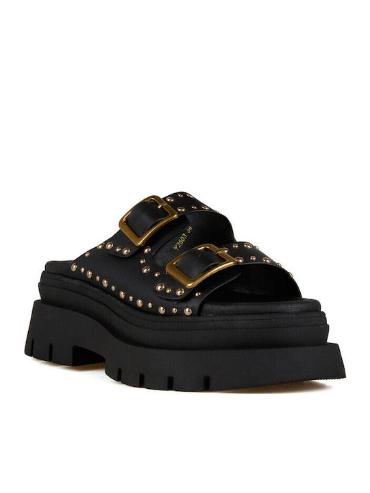Дамски Сандали Flatforms Черни