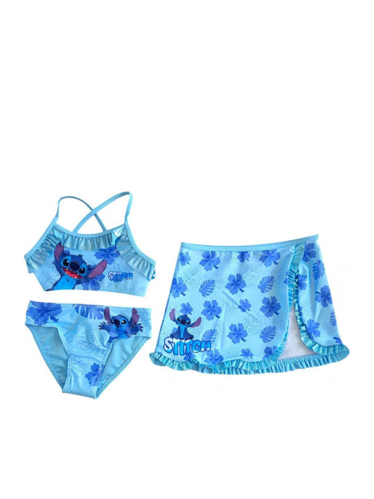 Disney Lilo&stitch Lilo&stitch Παιδικό Μαγιό Μπικίνι Μπλε