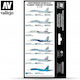 Acrylicos Vallejo Air Air Σετ Χρώματα Μοντελισμού Soviet/russian Colors 18ml 8τμχ