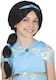 Black Hair Wig Tiara Princess Desert