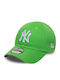 New Era Детска Шапка С Козирка Текстилна Mlb League Essential Зелен