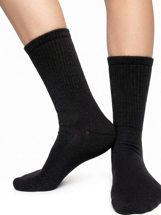Dimi Socks Μπασκετικές Κάλτσες Μαύρες