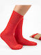 Dimi Socks Μπασκετικές Κάλτσες Κόκκινες 1 Ζεύγος