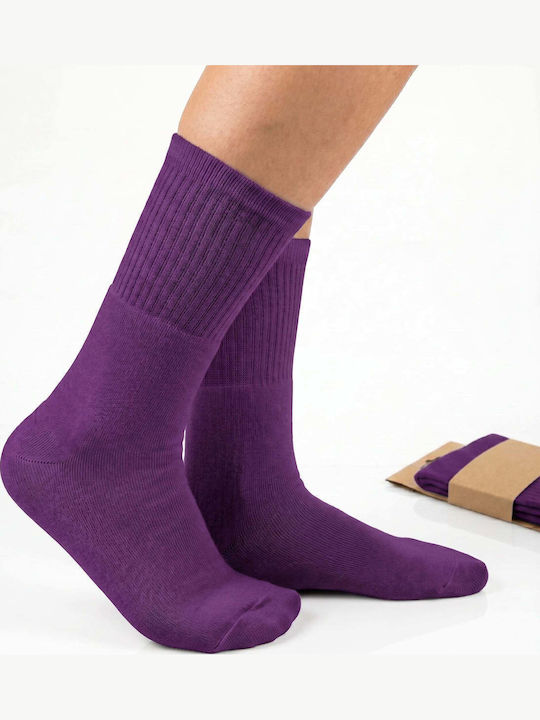 Dimi Socks Баскетболни Спортни Чорапи Лилави 1 Чифт