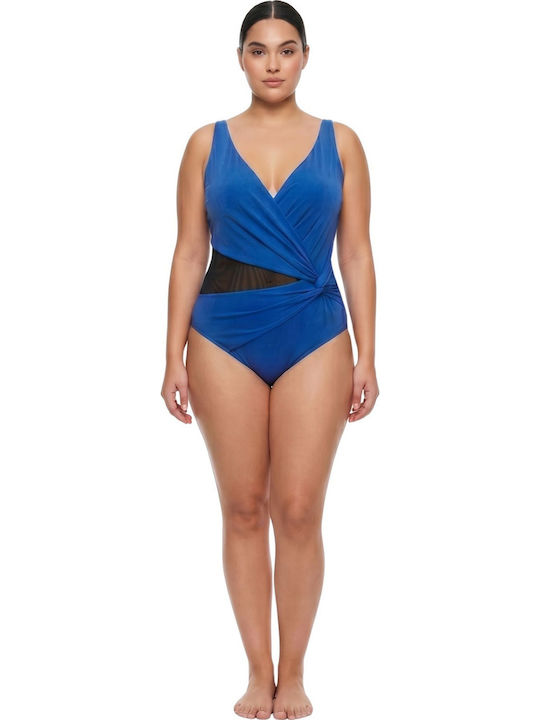 Bluepoint Solids Costum De Baie Întreg Albastru