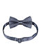 Kids' Baby Bow Tie Satin Dark Grey Brims Trims