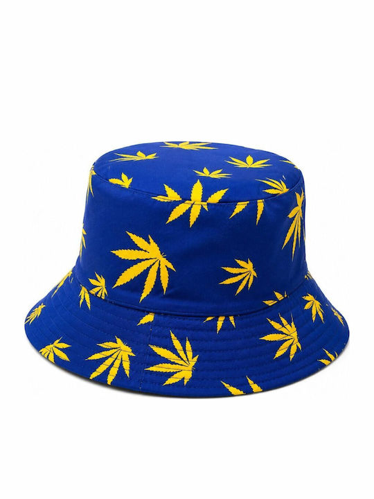 Ghetto Fabric Men's Hat Bucket Style Blue