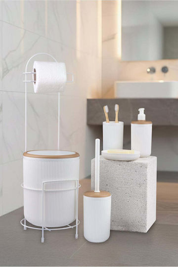 SteweHome SteweHome Badezimmerzubehör-Set Kunststoff Weiß 6 Stück