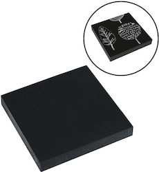 Selbstklebende Notizblöcke Eagle 654bl Schwarze 75x75 100 Stück
