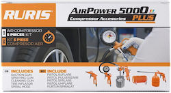 Ruris Airpower 5000plus Комплект Пневматични Инструменти