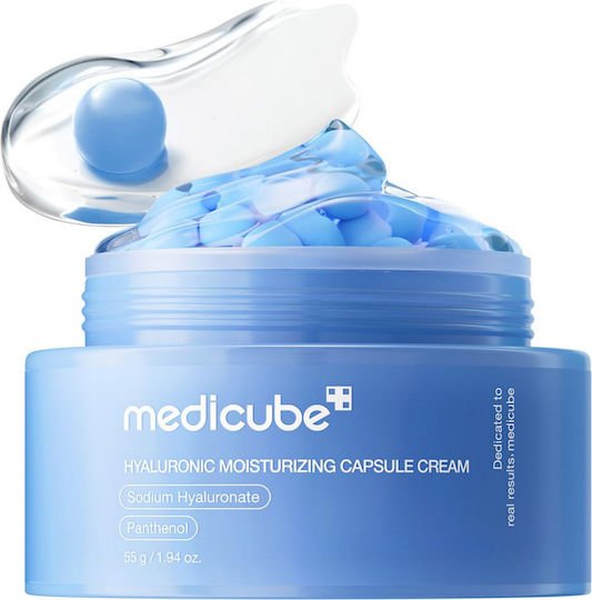 Medicube Hyaluronic Moisturizing Capsule Face Cream with Hyaluronic Acid & Ceramides 55gr