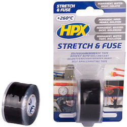 HPX Stretch Fuse Μονωτική Ταινία Μαύρη HPX Stretch Fuse Μονωτική Ταινία Μαύρη